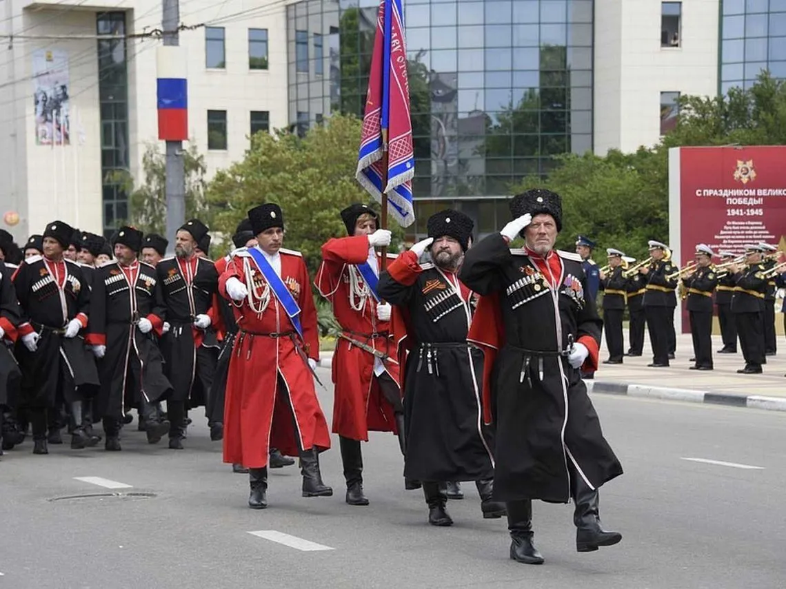 Парад в Новороссийске. Фото пресс-службы администрации Краснодарского края