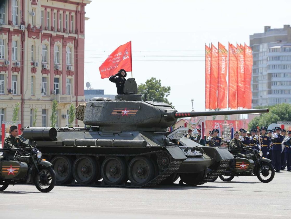 Парад Победы в Ростове-на-Дону. Фото пресс-службы губернатора Ростовской области