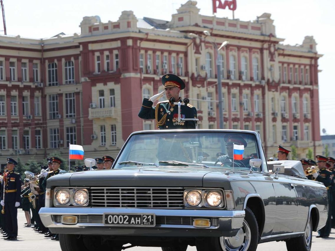 Парад Победы в Ростове-на-Дону. Фото пресс-службы губернатора Ростовской области