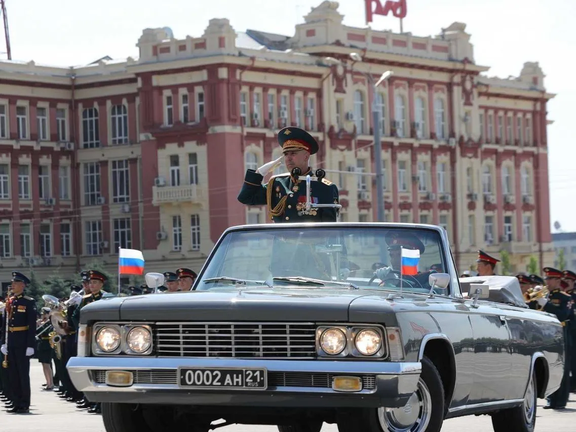 Парад Победы в Ростове-на-Дону. Фото пресс-службы губернатора Ростовской области