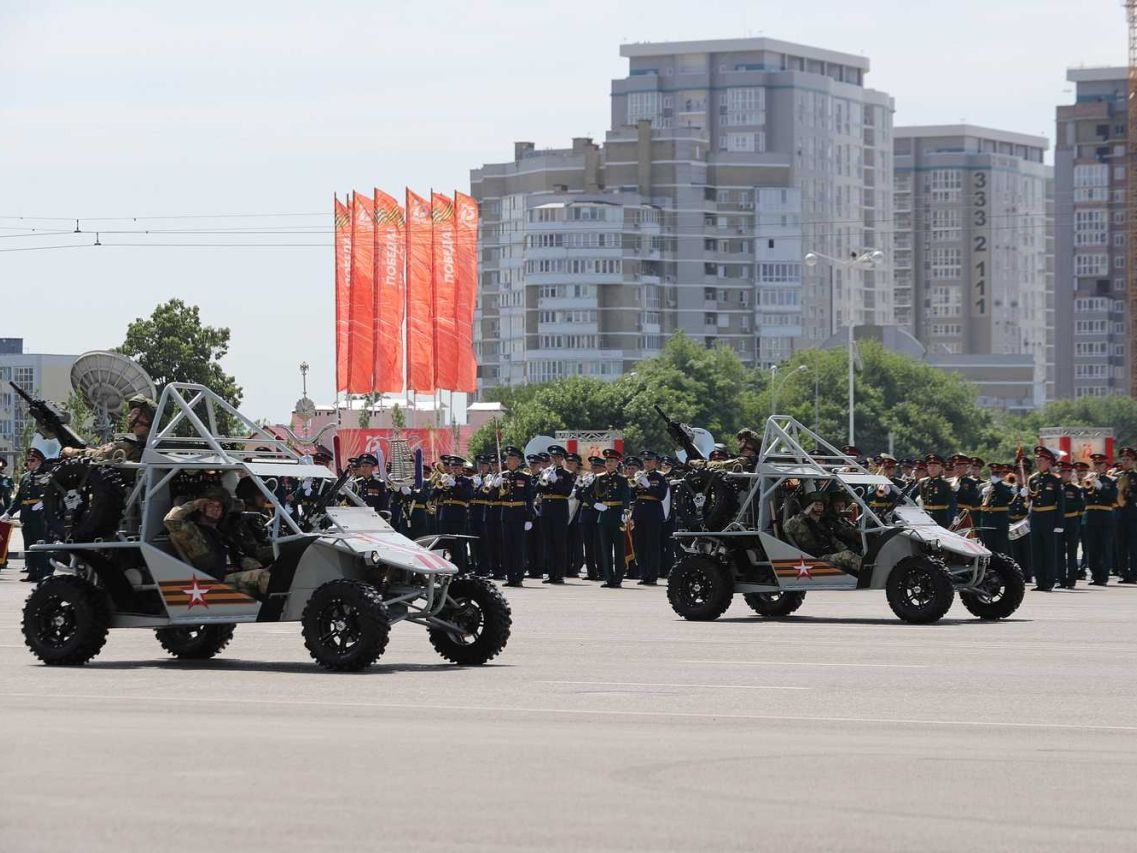 Парад Победы в Ростове-на-Дону. Фото пресс-службы губернатора Ростовской области