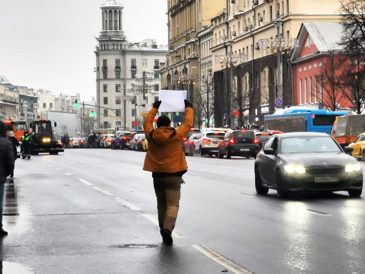 Фото из Телеграма департамента транспорта Москвы