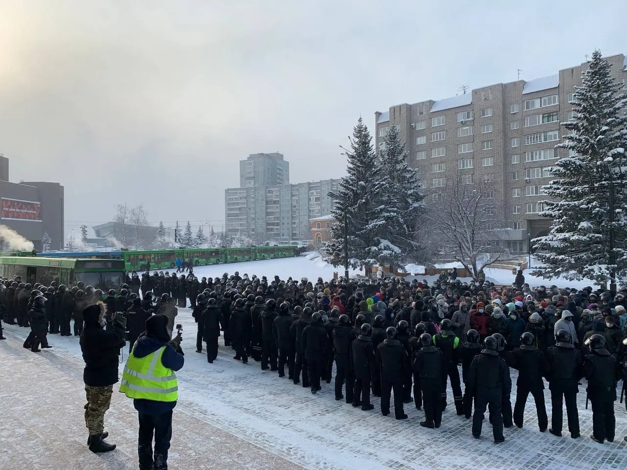 Красноярск. Фото "Интерфакса". Сергей Достовалов