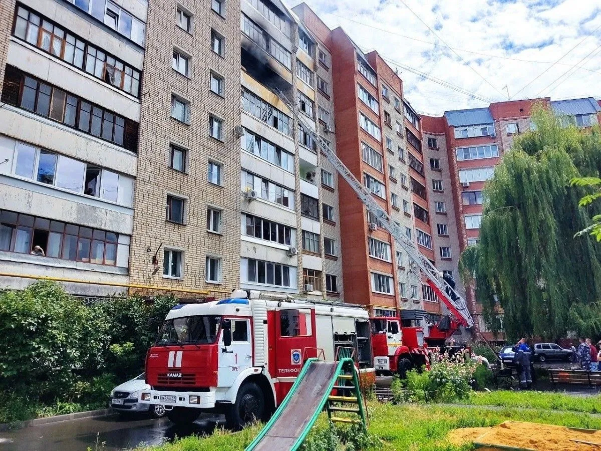 Фото пресс-службы ГУ МЧС по Орловской области