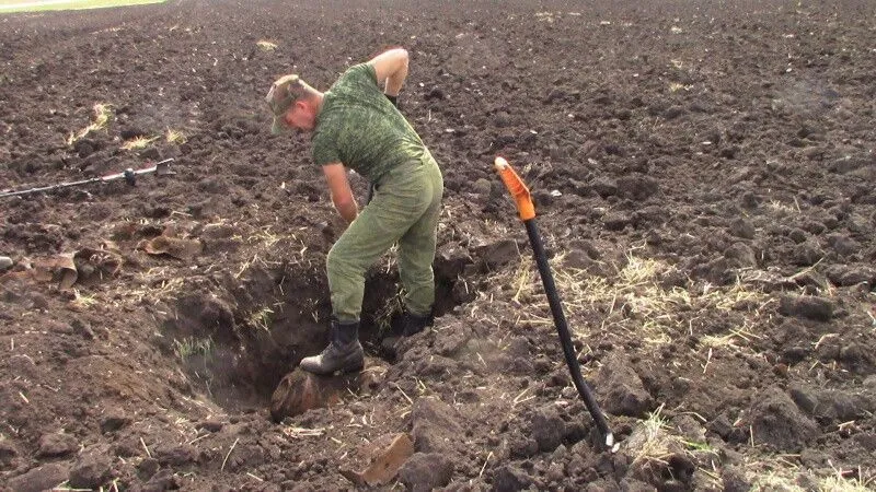 Фрагменты советского танка Т-34 обнаружили в поле под Белгородом