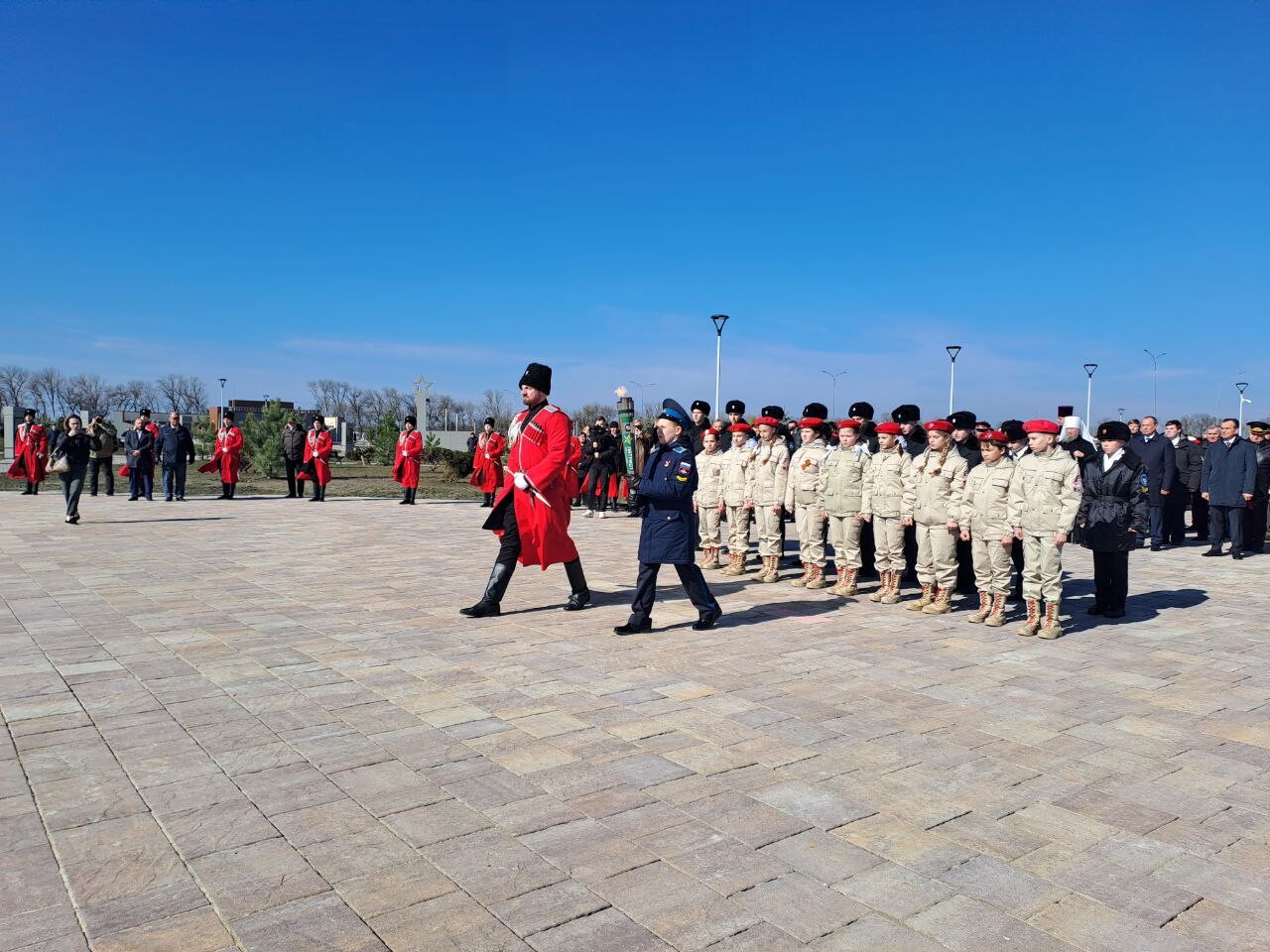 Военно-патриотический центр открыли на Кубани. © Фото: Интерфакс. Екатерина Удоденко