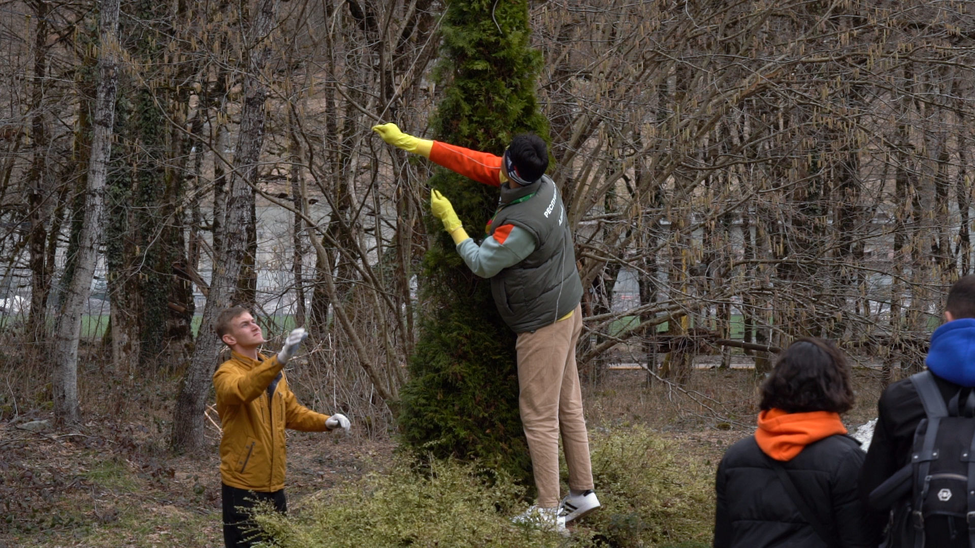 Участники Всемирного фестиваля молодежи. © Фото: Кавказский заповедник