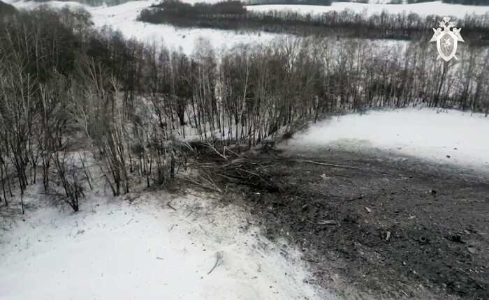 На месте крушения военно-транспортного самолета Ил-76 обнаружены бортовые самописцы воздушного судна