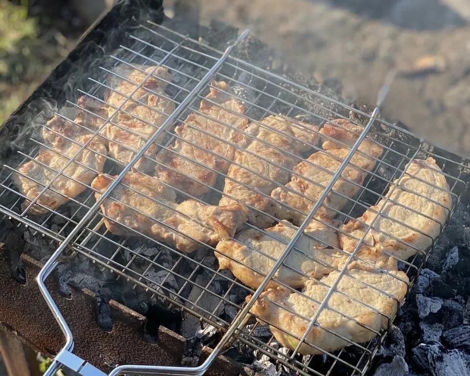 Диетолог рекомендует мариновать шашлык только в специях. Фото