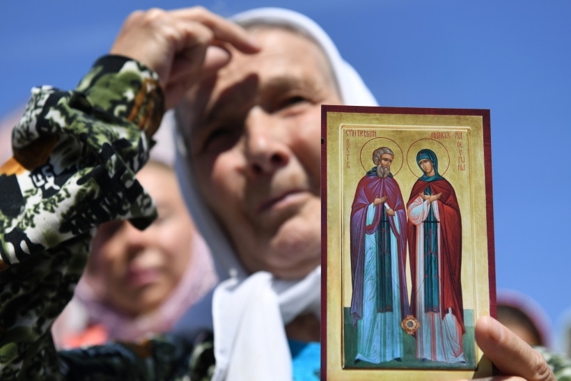 Фото. Святых Петра и Февронию считают покровителями брака