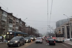 Туман окутал Екатеринбург и окрестности