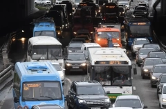 Пробки в Москве достигли 5 баллов из-за непогоды