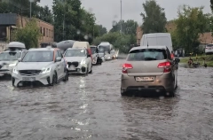 Пробки в Москве достигли 6 баллов из-за непогоды