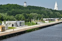 Пешеходная набережная длиной 3,5 км открылась в парке "Коломенское"