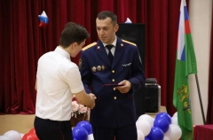 Первый кадетский класс СКР открыли в Ингушетии