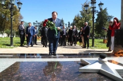 Центральный парк с фонтаном открыли в ингушской Сунже