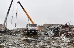 Несколько квартир получили повреждения при взрыве в торговом центре во Владикавказе - власти