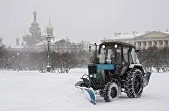 Свыше 3 млн кубометров снега убрали с улиц Петербурга с начала зимы