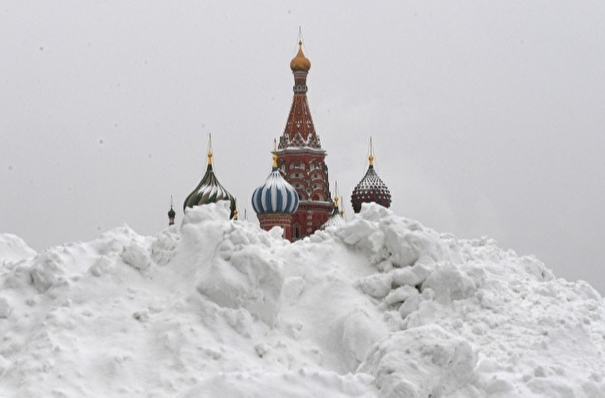 Очередной снегопад надвигается на Москву