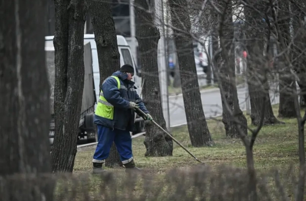 Началось благоустройство территории олимпийского комплекса "Лужники" в Москве