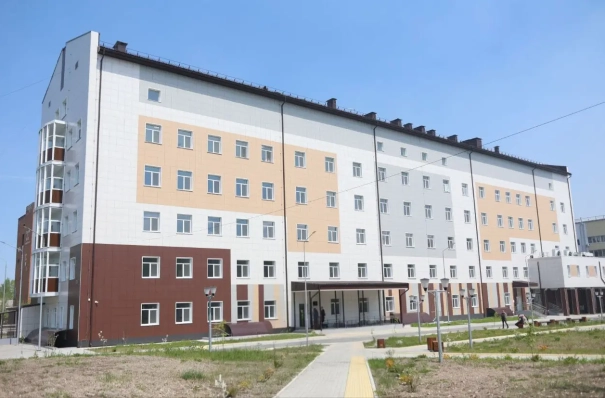 Завершено строительство нового корпуса туберкулезной больницы в Хабаровске, первые пациенты будут приняты в июле