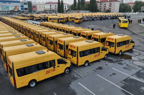 Школьный автопарк Башкирии пополнили свыше 200 новых машин