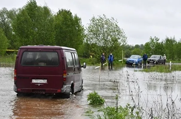 Дороги в Рузе, размытые из-за прорыва дамбы, восстановят за четыре дня