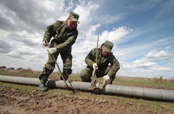 Военные в Крыму проложили уже более 50 км трубопровода между водохранилищами