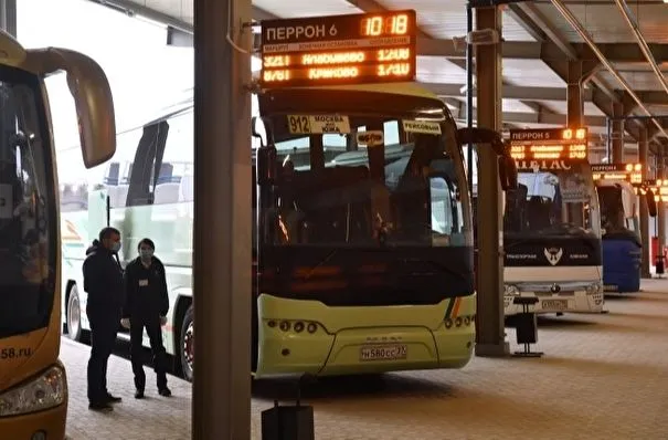 Возобновлено автобусное движение из Пензы в Москву, Самару и Саратов, ранее вставшее из-за снегопада