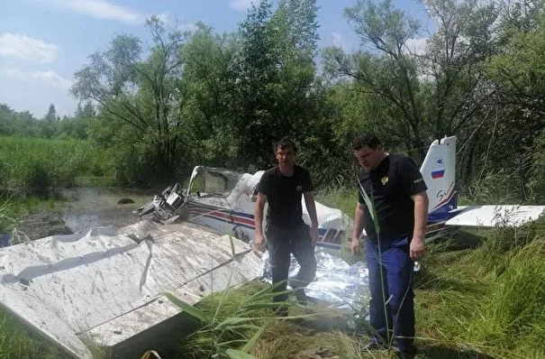 Два человека погибли в результате крушения самолета в Хабаровском крае