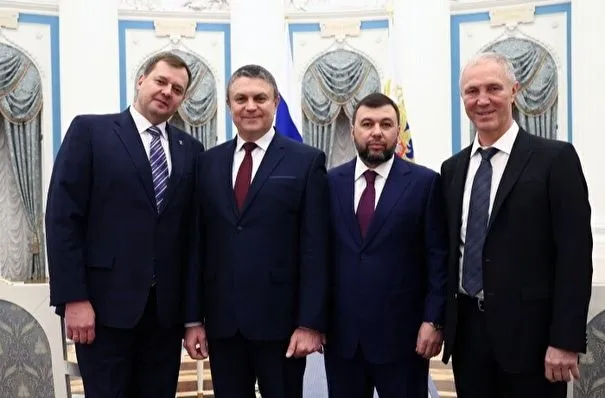 Главы ДНР и ЛНР, Херсонской и Запорожской областей введены в состав Госсовета РФ