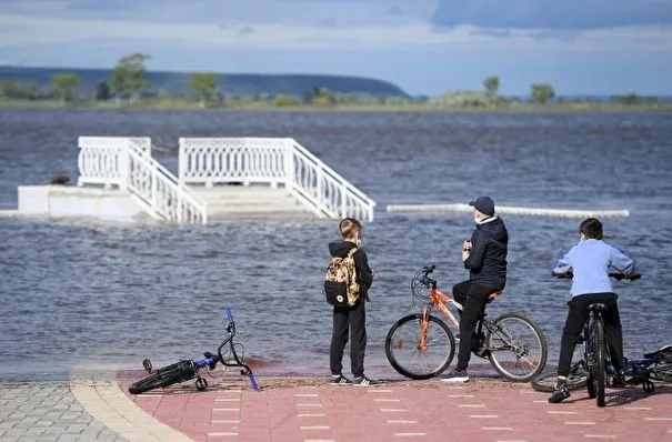 Уровень воды в Тоболе в Кургане преодолел отметку "опасного явления"