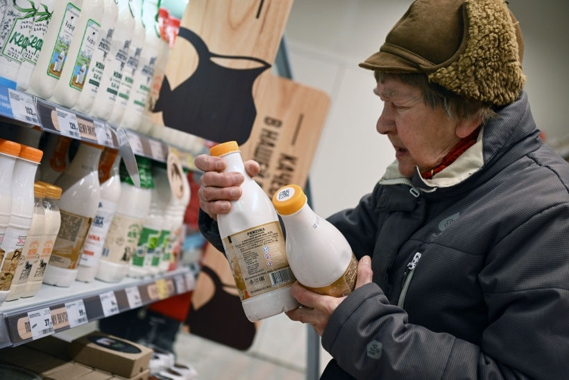 В новосибирских магазинах достаточно молока - власти. Фото. © РИА Новости. Алексей Филиппов