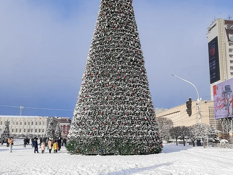 Ставрополь вновь отказывается от закупки новогодних украшений. Фото. © 