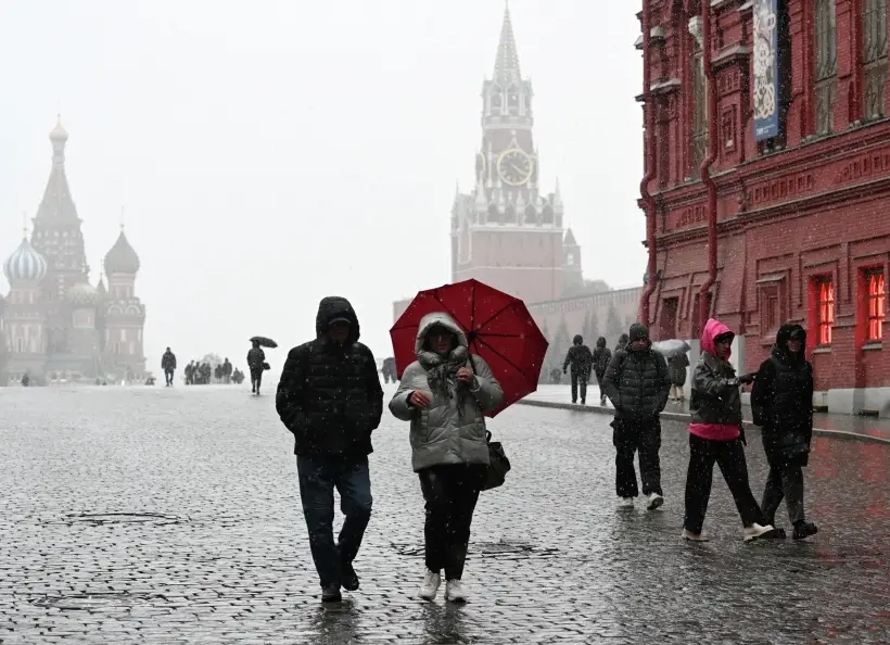 Резкое понижение температуры прогнозируется в Москве с понедельника. Фото. © РИА Новости. Алексей Майшев