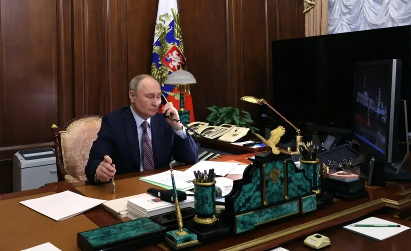 По данным The Washington Post, Трамп и Путин пока не обсуждали конфликт на Украине. Фото