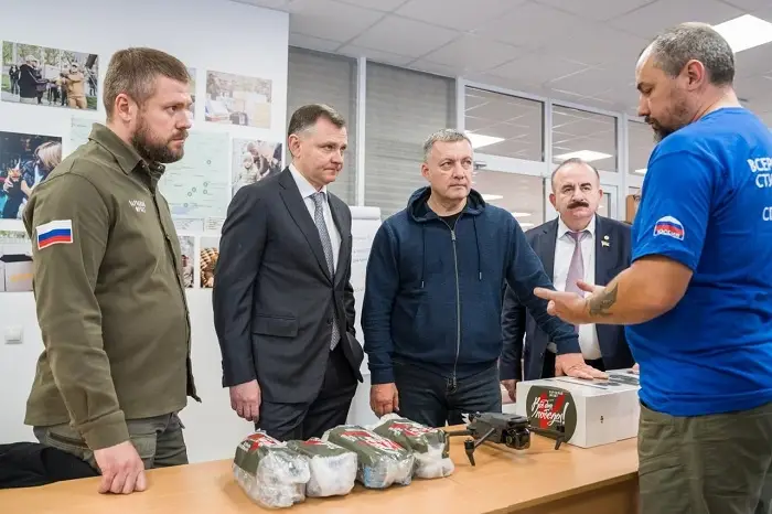 Глава Иркутской области передал дроны военнослужащим в зоне СВО. Фото. © Пресс-служба Донского государственного технического университета. Валерия Дегтярева