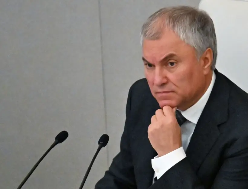 Председатель Госдумы Вячеслав Володин считает, что парламенты европейских государств должны осознать свою ответственность за действия президента Украины. Фото