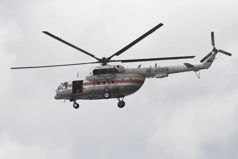 Обнаружить с воздуха выживших на месте крушения Ан-24 в Приамурье не удалось - спасатели. Фото. © РИА Новости. Виталий Аньков