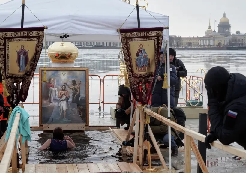 Морозов на Крещение в Петербурге не будет. Фото. © РИА Новости. Алексей Даничев