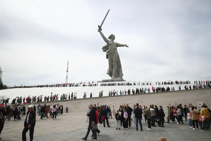 Свыше 3 тыс. волгоградцев получат выплаты к очередной годовщине Сталинградской битвы. Фото. © РИА Новости. Кирилл Брага