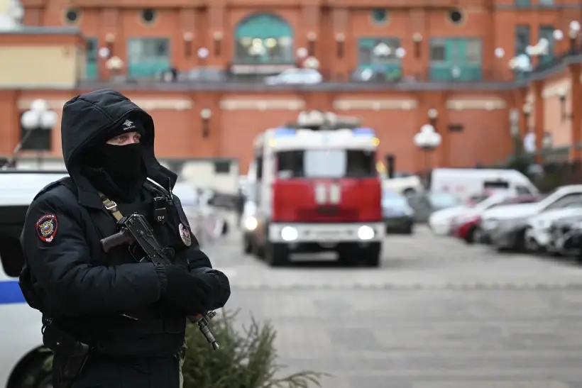 Взрыв в жилкомплексе в Москве будут расследовать по статье об убийстве. Фото. © РИА Новости. Рамиль Ситдиков