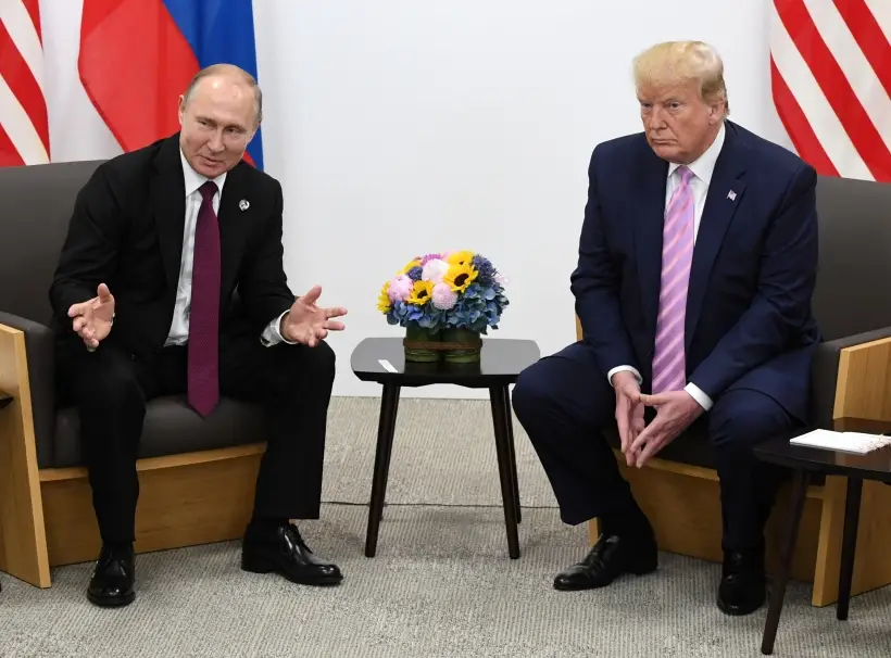 Песков: желание Трампа принести мир на Украину можно только приветствовать. Фото. © РИА Новости. Илья Питалев