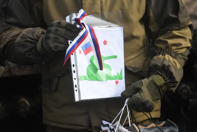 Более 30 тыс. подарков собрали москвичи и волонтеры участникам СВО к 23 февраля - Собянин. Фото. © РИА Новости