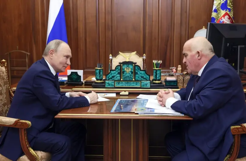 Путин поддержал решение губернатора Костромской области баллотироваться на новый срок. Фото. © РИА Новости. Михаил Метцель