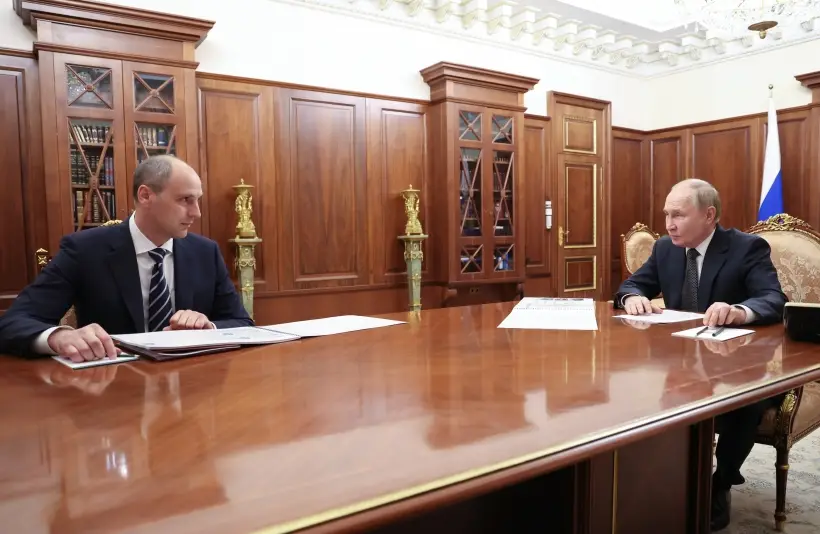 Путин предложил Паслеру стать врио главы Свердловской области. Фото. © РИА Новости. Александр Казаков