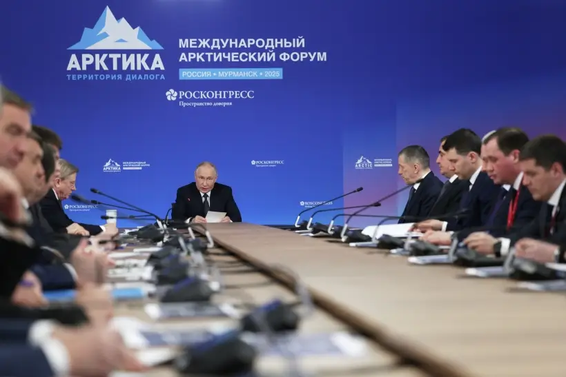 Путин поручил правительству проработать вопрос строительства новых верфей в РФ. Фото. © РИА Новости. Гавриил Григоров