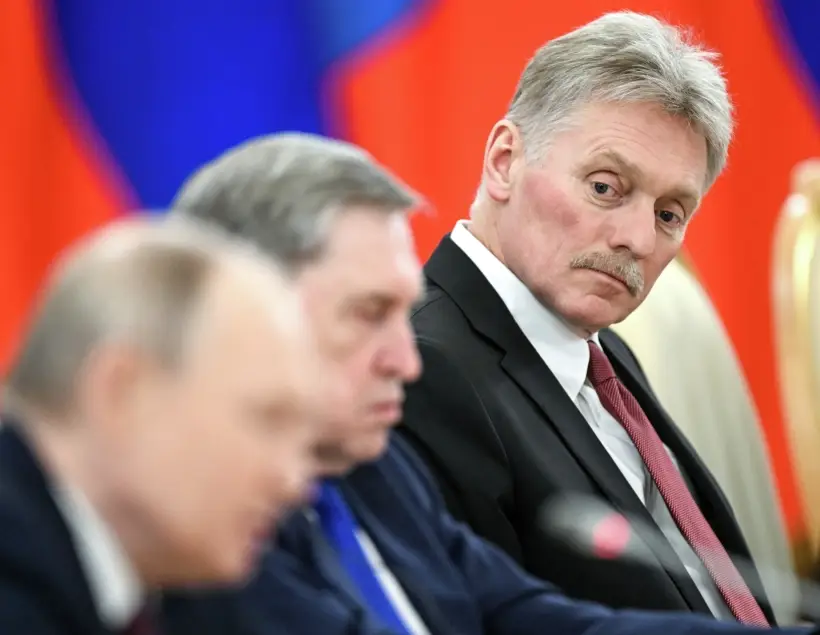 Европейцев нервирует большая международная консолидация вокруг празднования 80-летия Победы - Песков. Фото. © РИА Новости. Сергей Бобылев