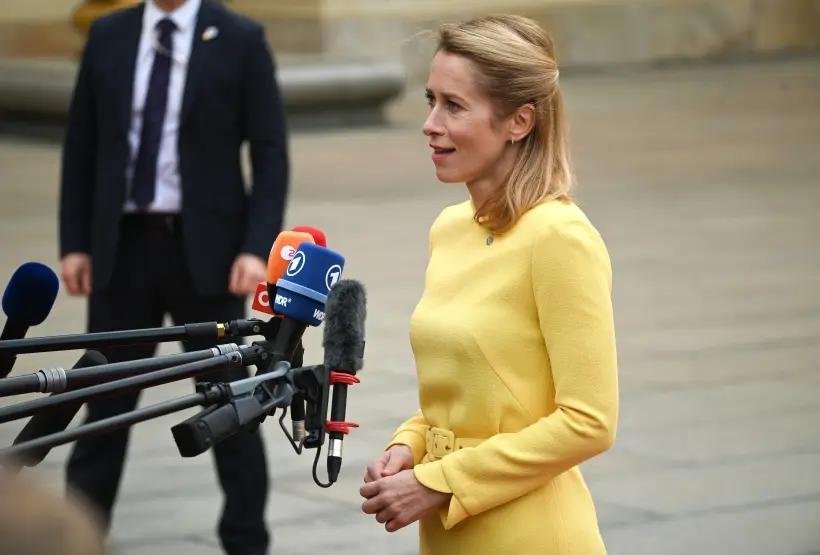 Глава дипломатии ЕС Кая Каллас подчеркнула необходимость режима прекращения огня на Украине, чтобы начать процесс переговоров. Фото