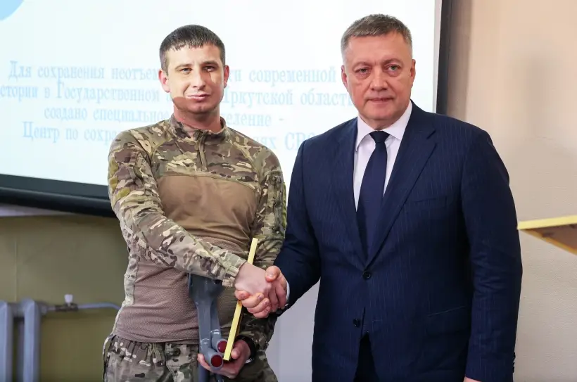 Губернатор Иркутской области передал 80 новых автомобилей бойцам СВО из региона. Фото. © РИА Новости. Кирилл Шипицин